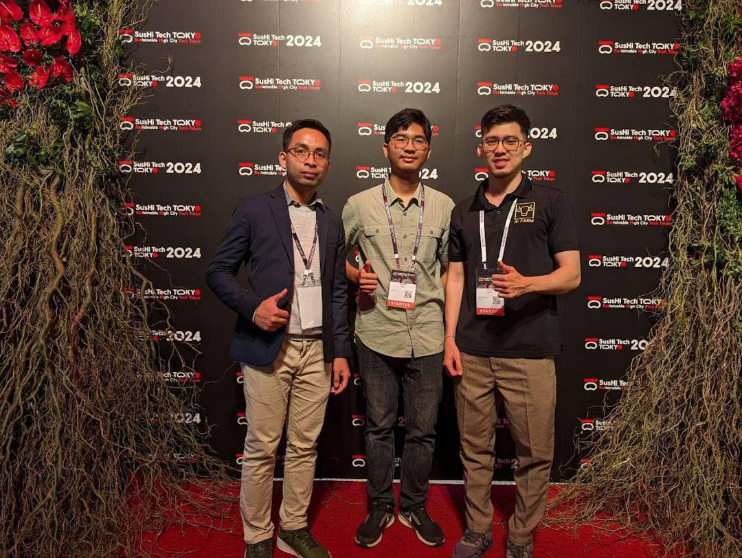  Go AI FARM ! Go dreamsLAB ! CRIDA are proud to support local startups from Cambodia to join the global startup program in Tokyo, Japan.